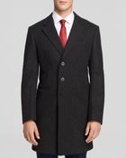 Armani Wool Coat - Lyst