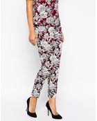 Oasis Floral Co-Ord Trouser - Lyst
