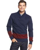Tommy Hilfiger Exeter Shawl Collar Pullover Sweater - Lyst