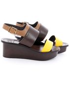 Tory Burch Sandalo Cuoio - Lyst