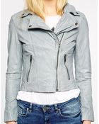 Muubaa Indus Leather Biker Jacket - Lyst