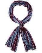 Missoni Wide Zigzag Knit Scarf - Lyst