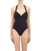 Eres Cassis Halter Swimsuit - Lyst