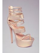 Bebe Daniella Strappy Sandals - Lyst