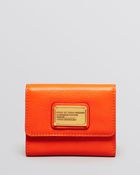 Marc By Marc Jacobs Wallet Classic Q New Trifold - Lyst