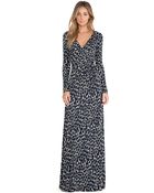 Rachel Pally Harlow Long-Sleeve Printed Maxi Dress - Lyst