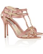 Brian Atwood Gaelle Studded Leather Sandals - Lyst