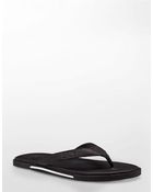 Ugg Bennison Leather Thong Sandals - Lyst
