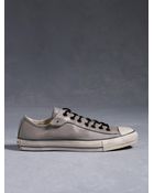 John Varvatos Leather Oxford with Stud Detail - Lyst