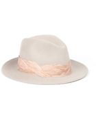 Eugenia Kim Harper Feather Trim Fedora - Lyst