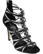 Ivanka Trump Mani High Heel Sandals - Lyst