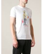 DSquared2 Printed T-Shirt - Lyst
