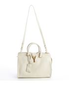 Saint Laurent Chalk Leather Calfskin Convertible 'Y' Satchel - Lyst