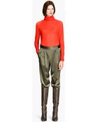 H&M Merino Wool Polo-Neck Jumper - Lyst