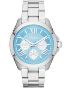 Fossil Ladies' Stainless Steel Cecile Watch - Lyst