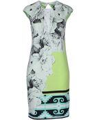 Class Roberto Cavalli Short Dress - Lyst