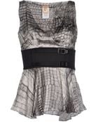 John Galliano Top - Lyst