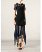 Marios Schwab Embroidered Layered Dress - Lyst
