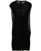 Rick Owens Short Dress - Lyst