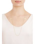 Finn Diamond & Gold Looking Glass Scapular Necklace - Lyst