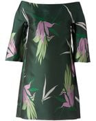 Marni Flower Print Dress - Lyst