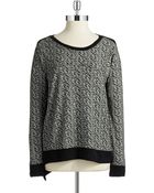 Dex Patterned Asymmetrical Top - Lyst