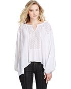Free People Moon River Easy Blouse - Lyst