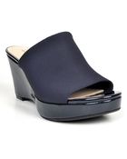 Adrienne Vittadini Caterena Synthetic Wedge Sandals - Lyst