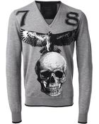 Philipp Plein 'Glory' Sweater - Lyst