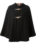 Cotélac Hooded Cape - Lyst