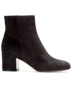 Gianvito Rossi Suede Ankle Boots - Lyst