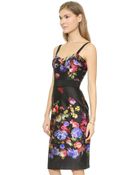 Milly Bustier Strap Dress - Multi - Lyst