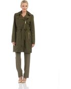 Vince Camuto Belted Trench Coat - Lyst