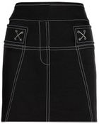 Alexander Wang Twill Miniskirt - Lyst