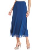 Alex Evenings Chiffon Tealength Skirt - Lyst