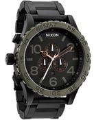 Nixon Stainless Steel Chronograph Watch - Lyst