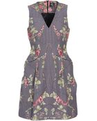 Mcq Alexander Mcqueen Short Dress - Lyst