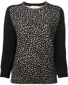 Tory Burch 'Shia' Polka Dot Sweater - Lyst