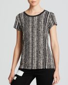 Rag & Bone Tee - The Classic Barcode - Lyst