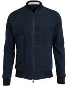James Long Jacquard Denim Jacket - Lyst