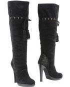 Yves Saint Laurent Rive Gauche Boots - Lyst
