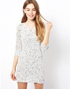By Zoé Textured Jumper Dress - Lyst