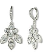 Givenchy Crystal Cluster Drop Earrings - Lyst