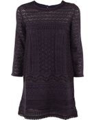 Vanessa Bruno Athé Billy 3/4 Sleeve Dress - Lyst