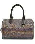 Etro Paisley Calcutta Bowling Bag - Lyst