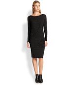 Donna Karan New York Draped Jersey Tunic - Lyst