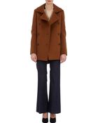 Derek Lam Double-Breasted Peacoat - Lyst