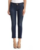 Hudson Beth Cropped Baby Bootcut Jeans - Lyst