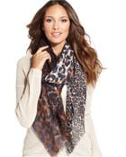 Collection Xiix Scaled Leopard Wrap - Lyst