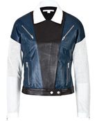 Jonathan Simkhai Leather Moto Jacket - Lyst